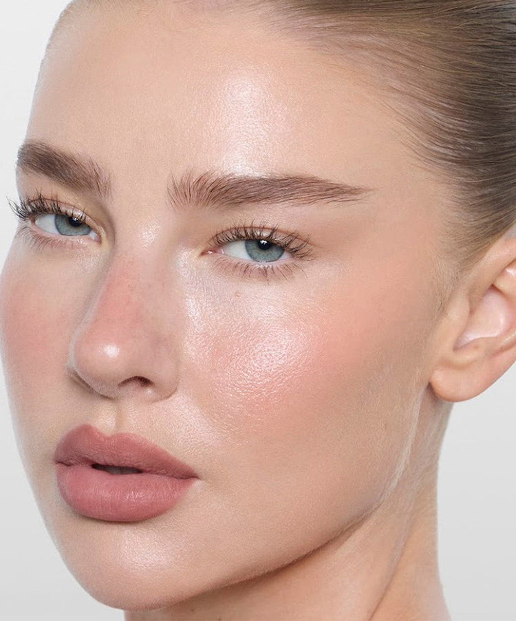 | desc: Jess wears Lip Sculpt in Taupe